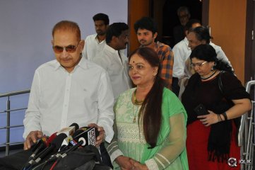 Krishna And Vijaya Nirmala Pressmeet About Nandini Nursing Home Movie
